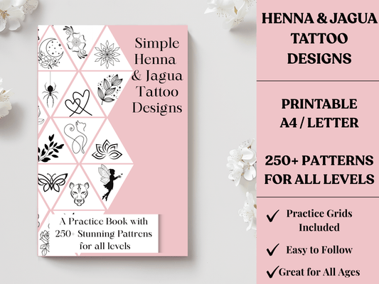 Rozehenna Henna Art Book Henna Tattoo Art Ebook
