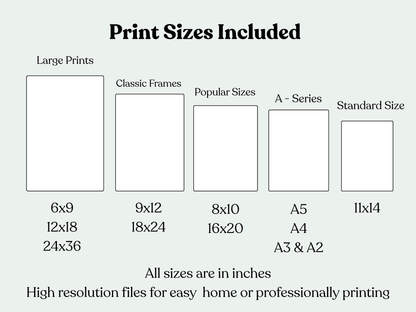 Rozehenna Printable Wall Art Hand-Drawn Mandala Wall Art | Sage Calm Printable