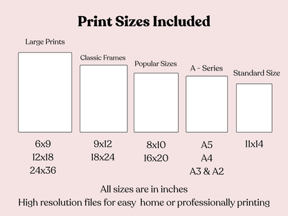 Rozehenna Printable Wall Art Hand-Drawn Mandala Wall Art | Soft Blush Printable